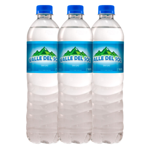 Agua Valle del Sol de 500ml
